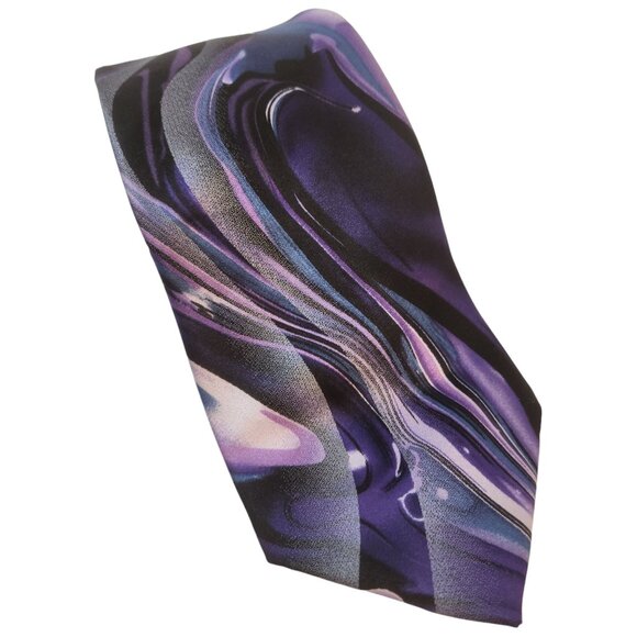 Jerry Garcia Necktie URBAN CAT GHOST Collection #62 Multicolor 100% Silk - Picture 1 of 7